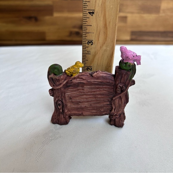 Fairy Garden Miniature Set Cottagecore Decor Bundle. Houses, Wells, Bridge, Sign - Picture 9 of 16